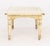 White Provincial Distressed White Painted Pine Dining Table For Sale - Image 8 of 13