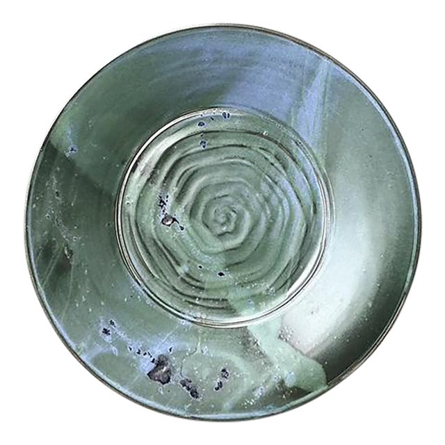 Vintage Original Studio Pottery Platter For Sale