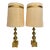 1960's Pair of Tommi Parzinger for Stiffel Brass Table Lamps For Sale