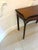 Antique Georgian Chippendale Mahogany Serpentine Console Card Table, 1770s For Sale - Image 9 of 12