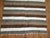 Sirt Vintage Turkish Striped Mohair Rug For Sale - Image 4 of 6