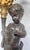 19th Century French Louis XVI Style Figural Bronze and Marble Candelabra - A Pair For Sale - Image 10 of 18