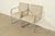 Mies Van Der Rohe Brno Style Mid-Century Modern Chrome Tubular Cantilever Club Chairs, Pair For Sale - Image 13 of 13