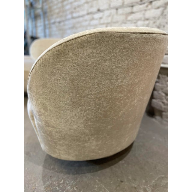 Off-white Vintage Vladimir Kagan Directional Cloud Sofa 1980s For Sale - Image 8 of 12