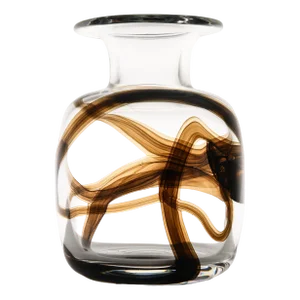 Tundra Vase in Glass attributed to Michael Bang, 1970s