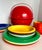 Here is a cheerful and complete vintage picnic set made by Ingrid Ltd. of Chicago, known for their colorful 1960s–70s...