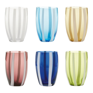 Gessato Tumbler (Assorted Set of 6)