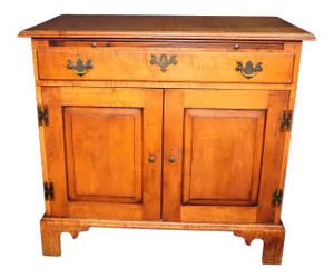 Eldred Wheeler Chippendale Tiger Maple Server
