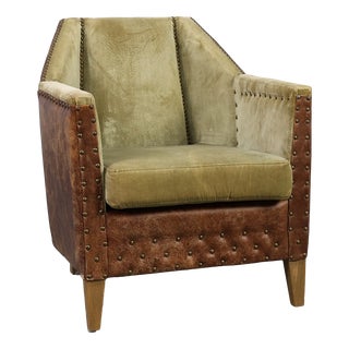 Art Deco Sculptural Armchair, France, 1930s For Sale