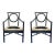 Orlando Diaz-Azcuy for Baker/McGuire Customizable Salon Dining Chairs Pair For Sale