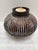Vintage Rustic Round Wood Candleholder or Plant Vessel For Sale - Image 9 of 10