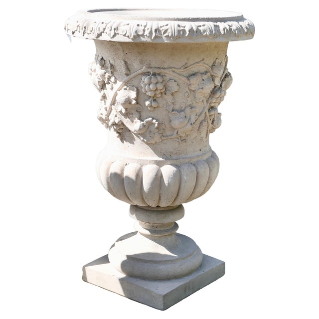 Large Classical Grape and Vine Garden Planter, 1970 For Sale