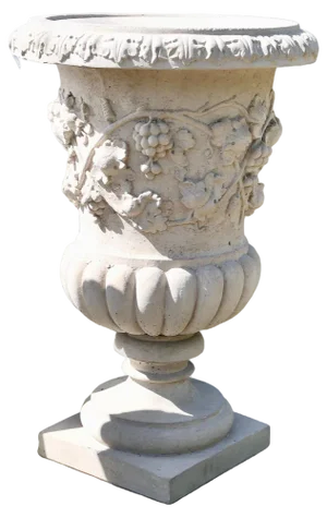 Large Classical Grape and Vine Garden Planter, 1970