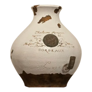 Mid 20th Century Original Ceramic Chateau Margaux Vase
