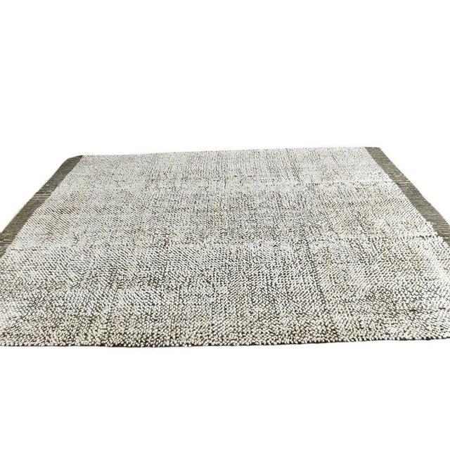1950s Organic Turkish Wool Home Living Rug For Sale - Image 5 of 7