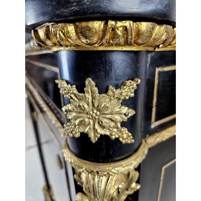 French Napoleon III Boulle Cabinet, 1880s For Sale - Image 13 of 18