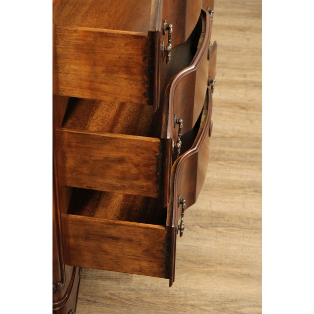 Banks, Coldstone by Sarreid Rococo Style Blockfront Chest For Sale - Image 4 of 12