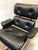 Black Set of Lounge Chair and Ottoman by Charles & Ray Eames for Herman Miller, 2010 For Sale - Image 8 of 9