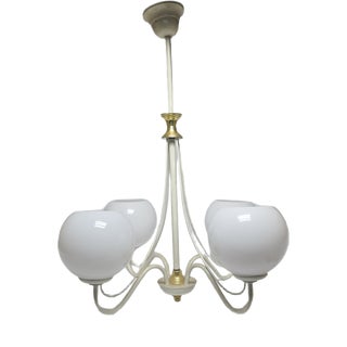 Art Nouveau Chandelier, Poland, 1970s For Sale