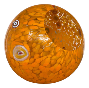 Italian Artistic Murano Glass Vase with Murrine by Simoeng
