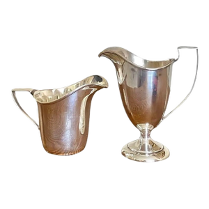 Neoclassical Sterling Siver Creamers, Set of 2 (5.5 Oz)