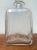 Vintage Danish Glass Bottle With Engraving For Sale - Image 6 of 18