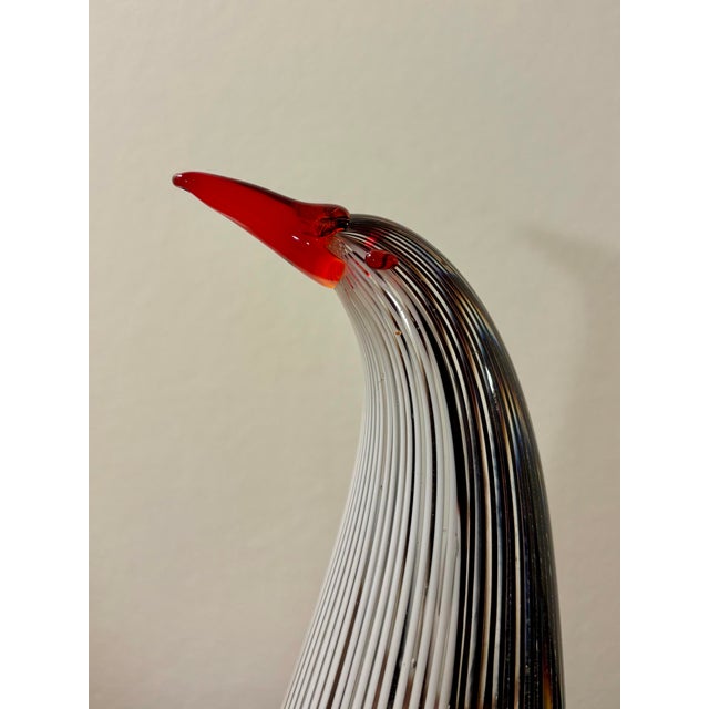 Dino Martens Vintage Murano Glass Bird Sculpture, Attributed to Dino Martens For Sale - Image 4 of 8