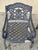 Early 21st Century Cast Aluminum Mediterranean Tuscan Scrolling Garden Patio Club Chairs - A Pair For Sale - Image 5 of 12