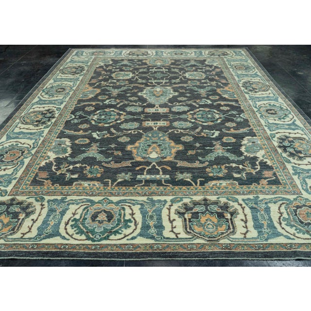 Turkish Oushak Antique Look Rug 9'3" x 13'4" #20062 Explore a curated collection of hallway runners, wool rugs, and...