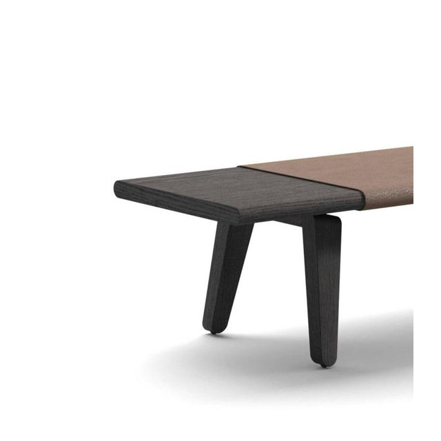 Acute Wood Bench by Rodolfo Dordoni for Cassina For Sale - Image 6 of 18