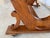 Beautiful antique French oak trestle table with double lyre base. Signed: “Cortenken Lehans No. 33, 10 September 1956,...