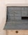 Wood 19th-Century Swedish Bureau With Carved Columns And Blue-Painted Interior For Sale - Image 7 of 13