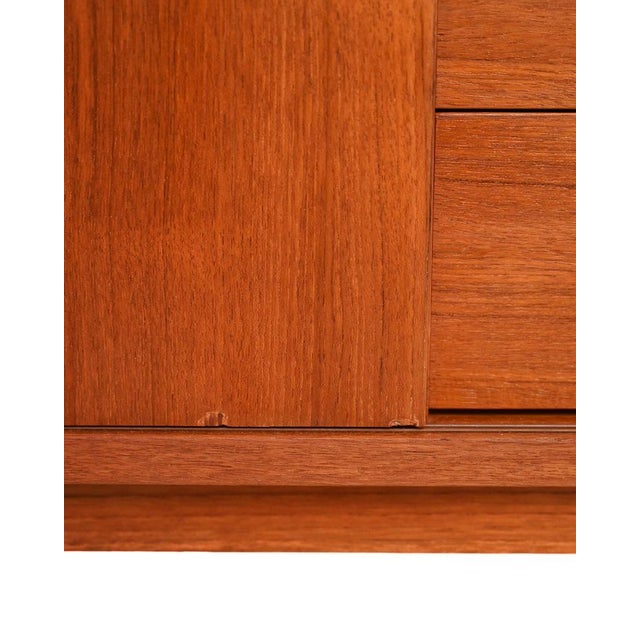 Scandinavian Teak Sideboard, 1960s For Sale - Image 9 of 12