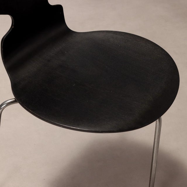 Fritz Hansen Ant Chairs by Arne Jacobsen for Fritz Hansen, 1970s, Set of 5 For Sale - Image 4 of 10