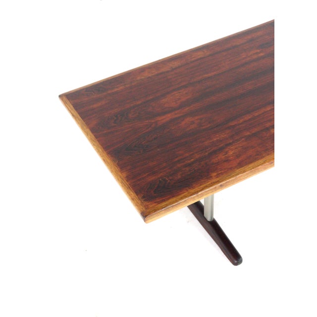 Rosewood & Walnut Drachten Coffee Table For Sale - Image 12 of 14