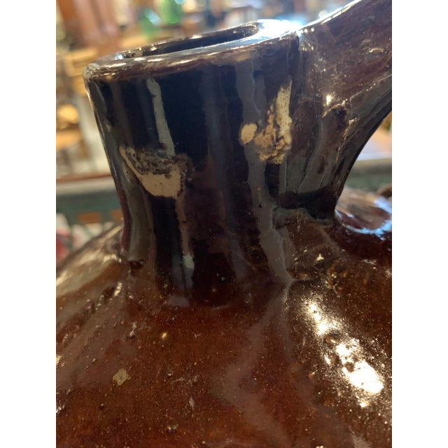 Mid 19th Century Antique Stoneware Jug For Sale In New York - Image 6 of 8