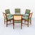 Brown Vintage Mid Century Modern Walnut Dining Chairs by Skaraborgs For Sale - Image 8 of 15