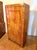 Brown 19th Century Biedermeier Cabinet in Marquetry Cherrywood, Prague, 1825 For Sale - Image 8 of 18