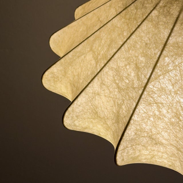 Mid-Century Modern Italian Cocoon Pendant Lamp, 1960s For Sale - Image 17 of 18
