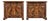 Early 19th Century Biedermeier Mahogany Chests, 1830s, Set of 2 For Sale