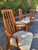 Wood 1970s Vintage Mid Century Danish Modern Teak Dining Set Table & Chairs - Set of 7 For Sale - Image 7 of 13