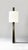 Brass ''cut triangle ii'' floor lamp - square in circle dimensions: h 190 x w 28 x d 22 cm materials: brushed grey metal,...