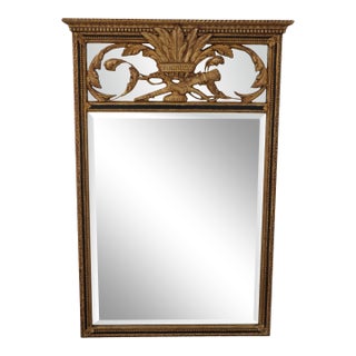 Friedman Brothers Large Gilt Frame Marche Mirror For Sale