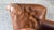 Restoration Hardware Restoration Hardware Churchill Cigar Leather Writer's Chair For Sale - Image 4 of 14