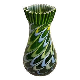 Phoenician Vase in Murano Glass from Manifattura Di Murano, 1950s For Sale