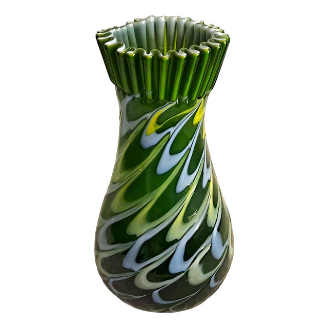 Phoenician Vase in Murano Glass from Manifattura Di Murano, 1950s For Sale