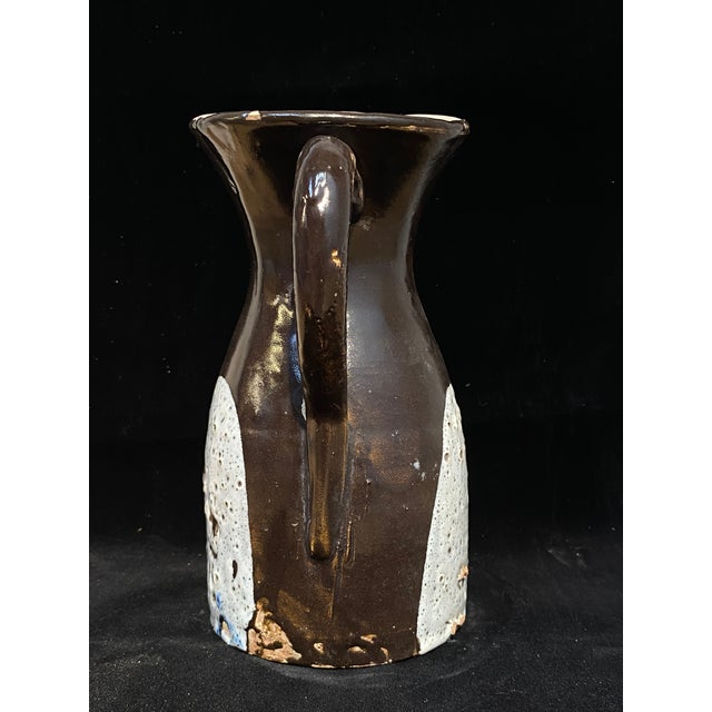 Toledo Glazed Ceramic Pitcher by R. Arzobispo, 1960s For Sale - Image 4 of 15