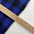Late 20th Century Late 20th Century Polo Ralph Lauren Navy Blue Plaid 100% Wool Scarf For Sale - Image 5 of 8