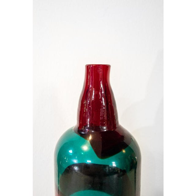 Mid-Century Modern Fulvio Bianconi Vase, Venini Murano, 1950s For Sale - Image 3 of 6