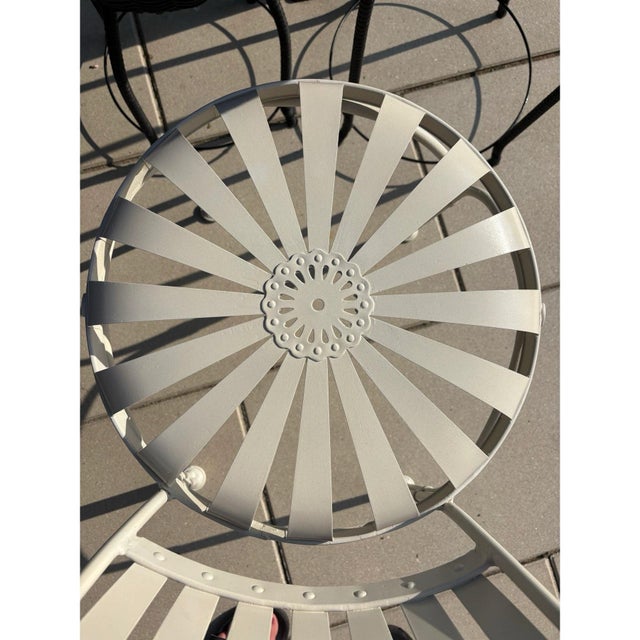 1950's Francois Carre Garden Patio Chair For Sale In Chicago - Image 6 of 12